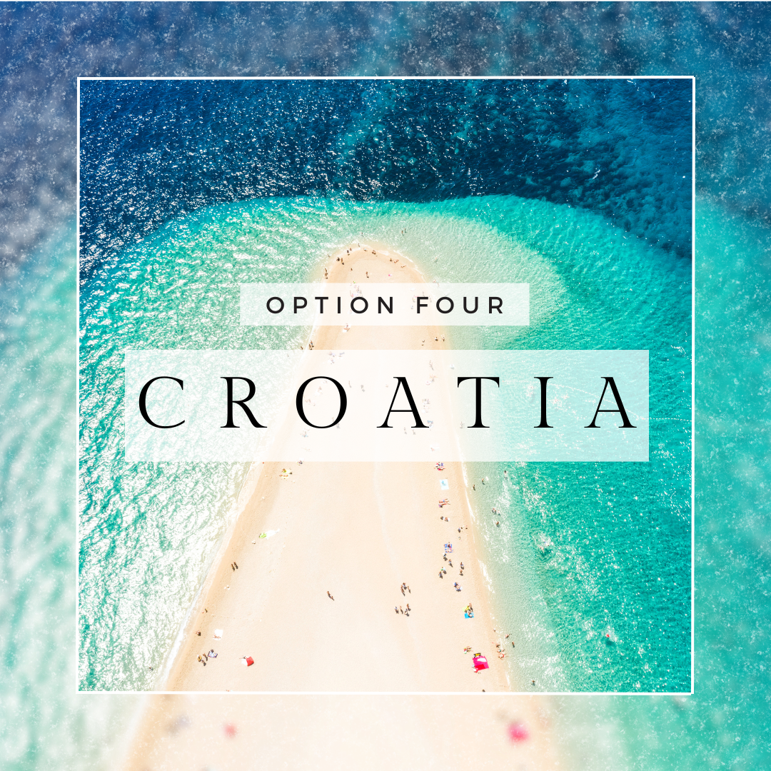 Tide + Seek Blog Post: 5 destination to go to this autumn to make summer last forever! Option 4 Croatia