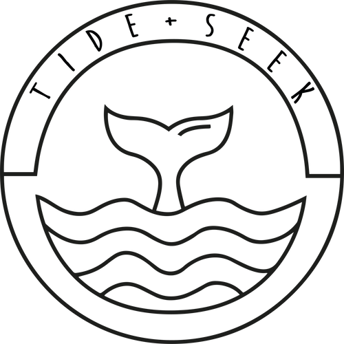 tide and seek sustainable swimwear logo