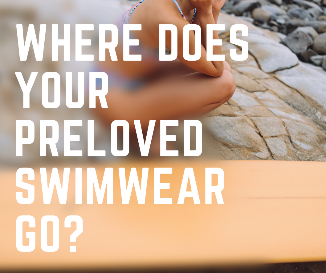 Tide and seek sustainable swimwear recycling program - where does your preloved swimwear go? First Mile Recycling company.