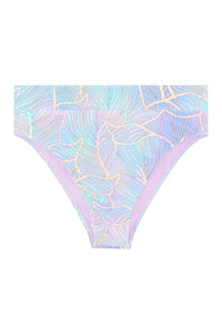 Holo Daze high waisted bikini bottoms tide and seek sustainable swimwear product shot