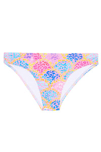 Tide + Seek Sustainable swimwear Undercover Mermaid Classic Cut Bikini Bottom product shot