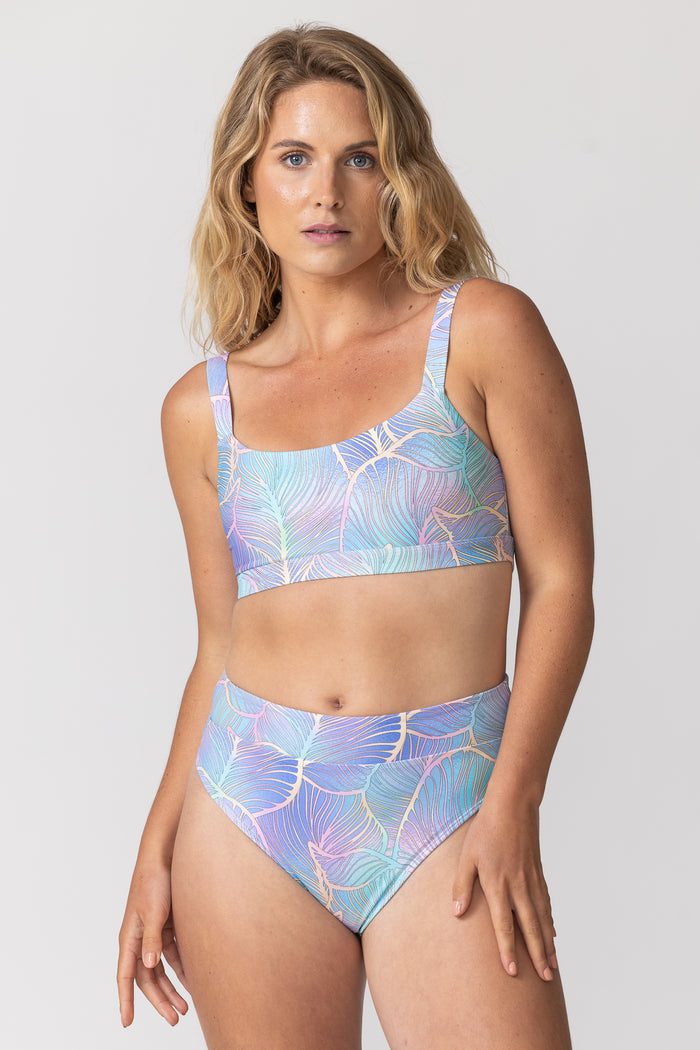 Cosmic Bolt - Triangle Plunge Bikini Top, Tide + Seek Swimwear – Tide +  Seek
